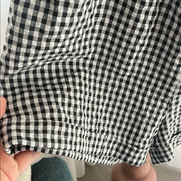 Kendall & Kylie Gingham Checkered Women's Shorts Medium - Picture 4 of 6